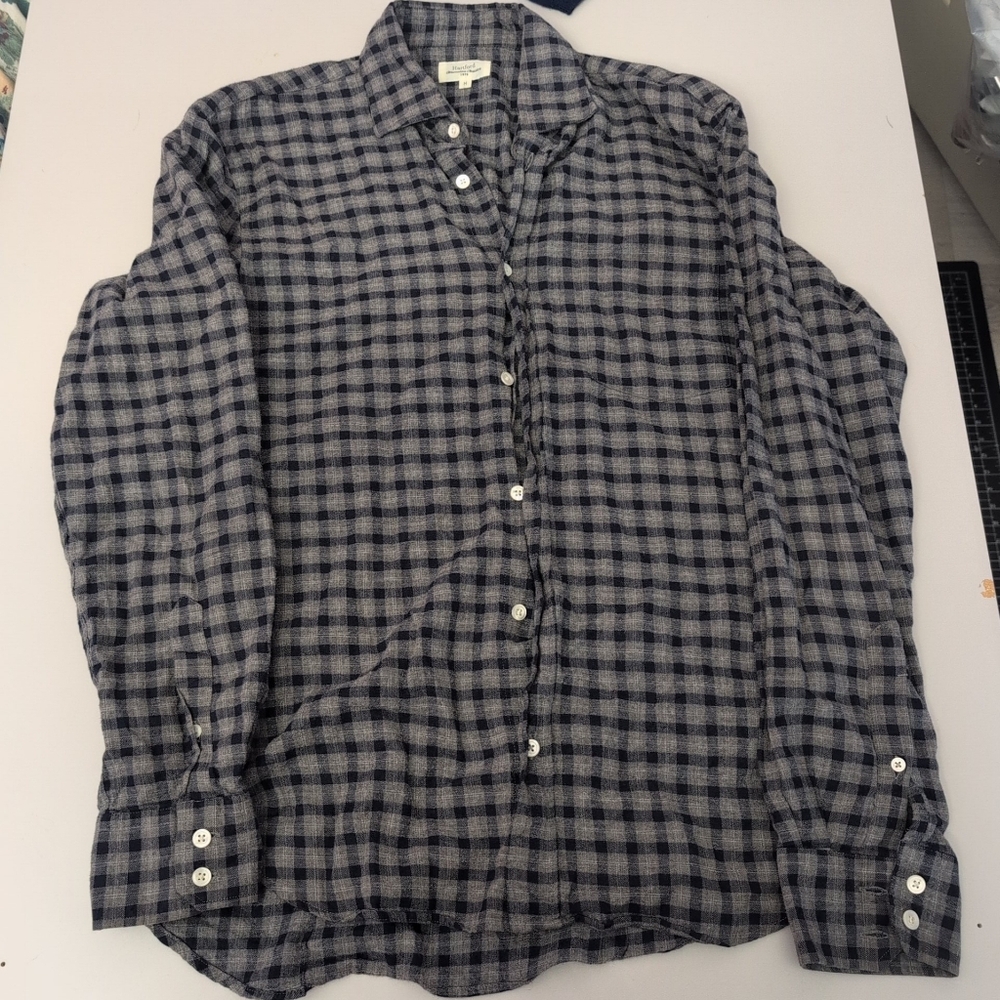 Hartford Alternatives Classic Men's Plaid Shirt